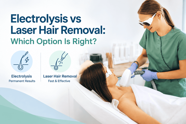 Electrolysis vs Laser Hair Removal: Which Option Is Right?