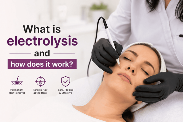 What is electrolysis and how does it work?